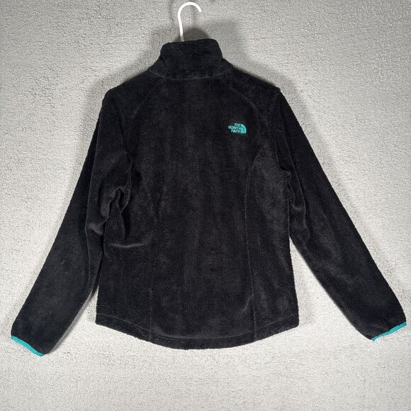 The North Face Osito 2 Full Zip Fleece Jacket Women Size S Black Hiking Outdoors - Picture 8 of 13